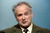 Patrick Moore presenting 'The Sky at Night' in 1974